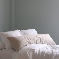 Double Long Linen Pillowcase 100 Pure Linen Euro Sham Cover Custom Size Print