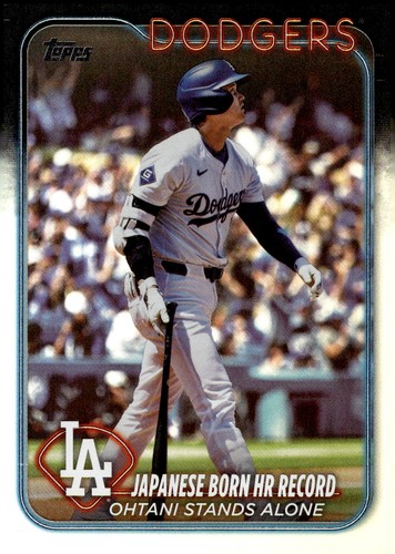 2024 Topps Update #US123 Shohei Ohtani Rainbow Foil