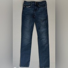 DL1961 Kids The Chloe Skinny Parula Blue Jeans Size 8