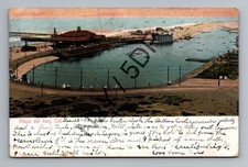 Playa del Rey California Pavilion & Lagoon 1907 Postcard Newman