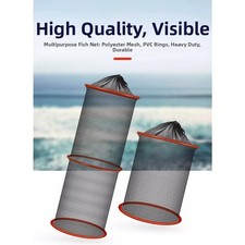 Trappola Minnow Pieghevole Rete da Pesca Portatile per Pesca Stream 25x30cm