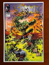 Spawn 52 Signed Greg Capullo High Grade Savage Dragon app