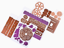 6979AA Magnetic Die Sheet Set 9-Pack, Die Organizers, Magnetic Organizer Sheets,