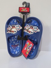 Sanrio Hello Kitty Friends MLB Baseball Cushion Slide Sandal Blue KIDS 13-1 NWT