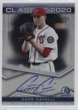 2020 Bowman Draft Class of 2020 1/250 Cade Cavalli #C20A-CC Auto e7b