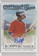 2024 Boys of Summer Characters the Game Signatures /149 Brandon Mayea Auto 19l7