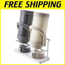 Countertop Storage Stand for Glass Bottles - Steel