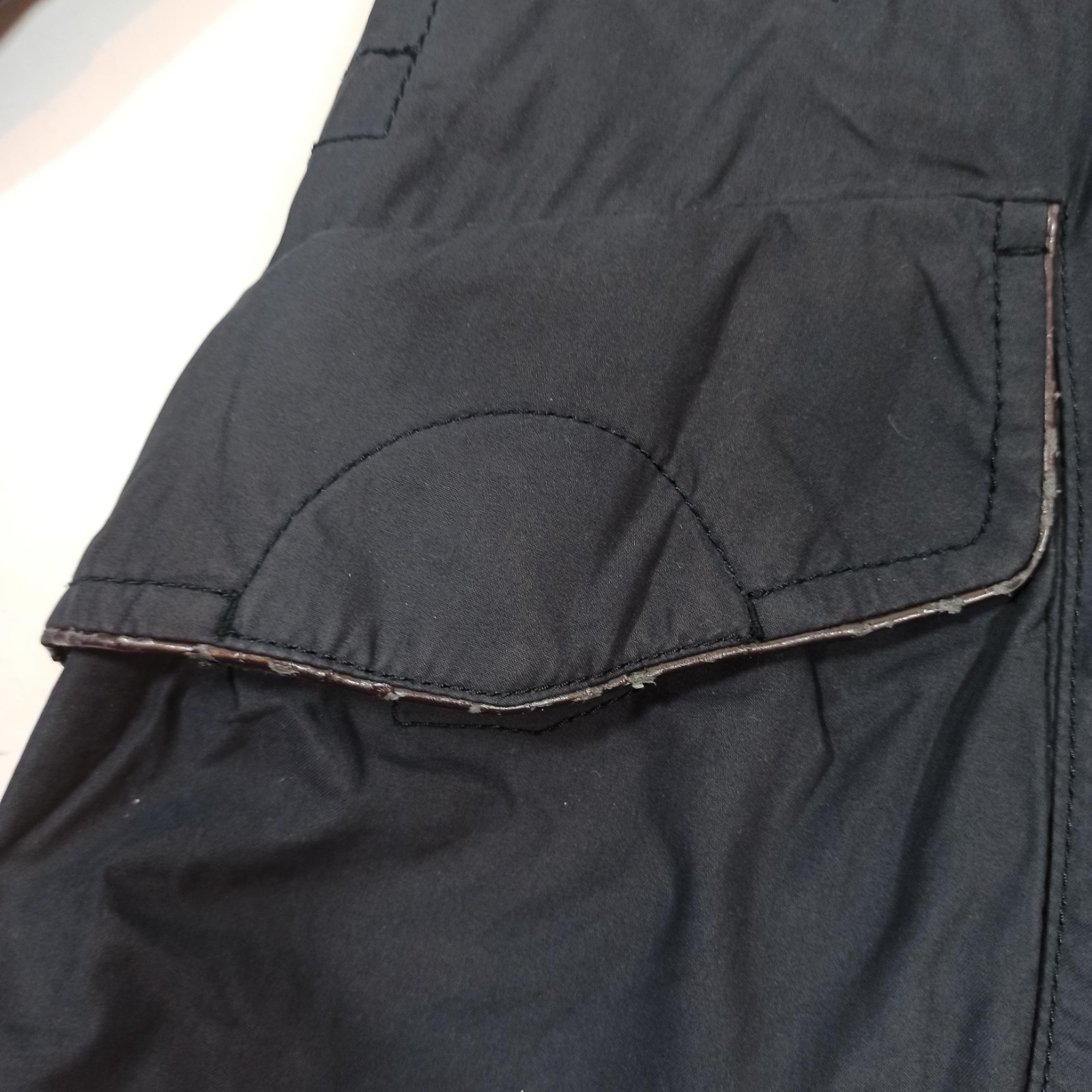 Hugo Boss Men's Countrywear Jacket Outdoors Corduroy Collar - Black - Size XL thumbnail 5