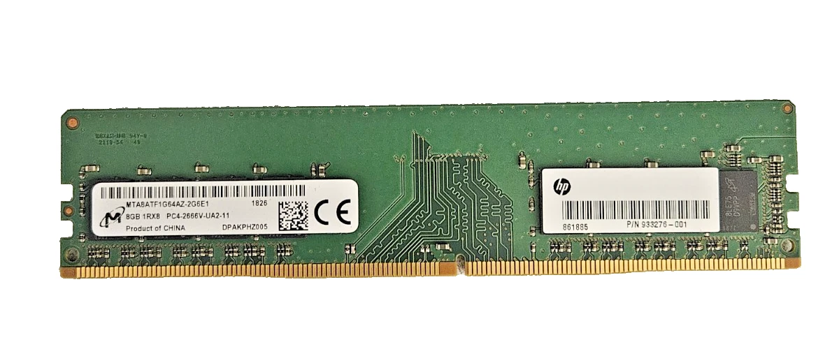 PC4-21300 (DDR4-2666) Bus Speed DIMM DDR4 SDRAM Memory (RAM) for