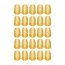 25PCS Hose Ferrules Brass Fitting 0.638in ID Repair Ferrules For Air Hose