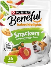 Purina Beneful Baked Delights Snackers Dog Treats, 36 OZ 1 Count (Pack of 1) 