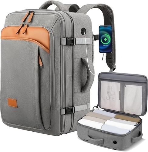 Expandable Travel Backpack FOR AUCTION Extra Large Carry On Backpack 35L-45L,