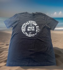 Rare Preservation Hall Jazz Band NOLA Faux Distressed Concert Shirt Medium New