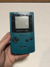Nintendo Game Boy Color Console GBC CGB-001 - Teal Blue -100 OEM Tested Working