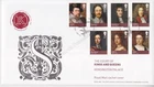GB ROYAL MAIL FDC 2010 HOUSE OF STUART STAMP SET CATCHET COVER KENSINGTON PALACE