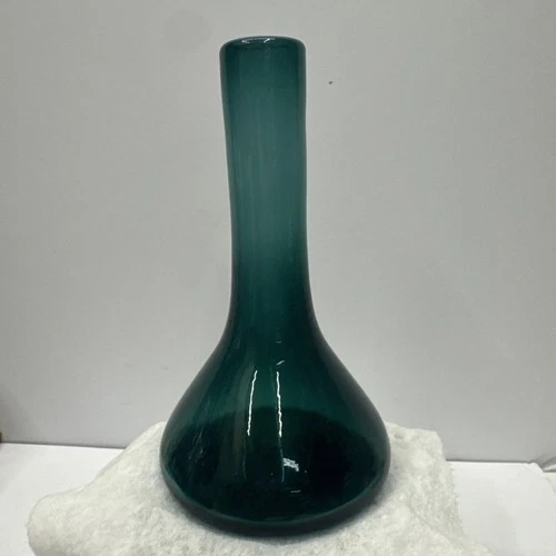 Blenko Glass Miniature Vase #57C, JUNIPER *1957 Juniper Only In 1957 6”