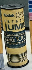 Kodak Ektachrome Lumiere 100 120 Color Slide Film Vintage Expired Single Roll