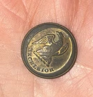 NEW YORK STATE MILITIA EXCELSIOR EAGLE BUTTON 1810-1830.