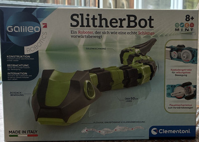 Clementoni Galileo Robotics SlitherBot elektrische Roboterschlange ab 8 Jahren