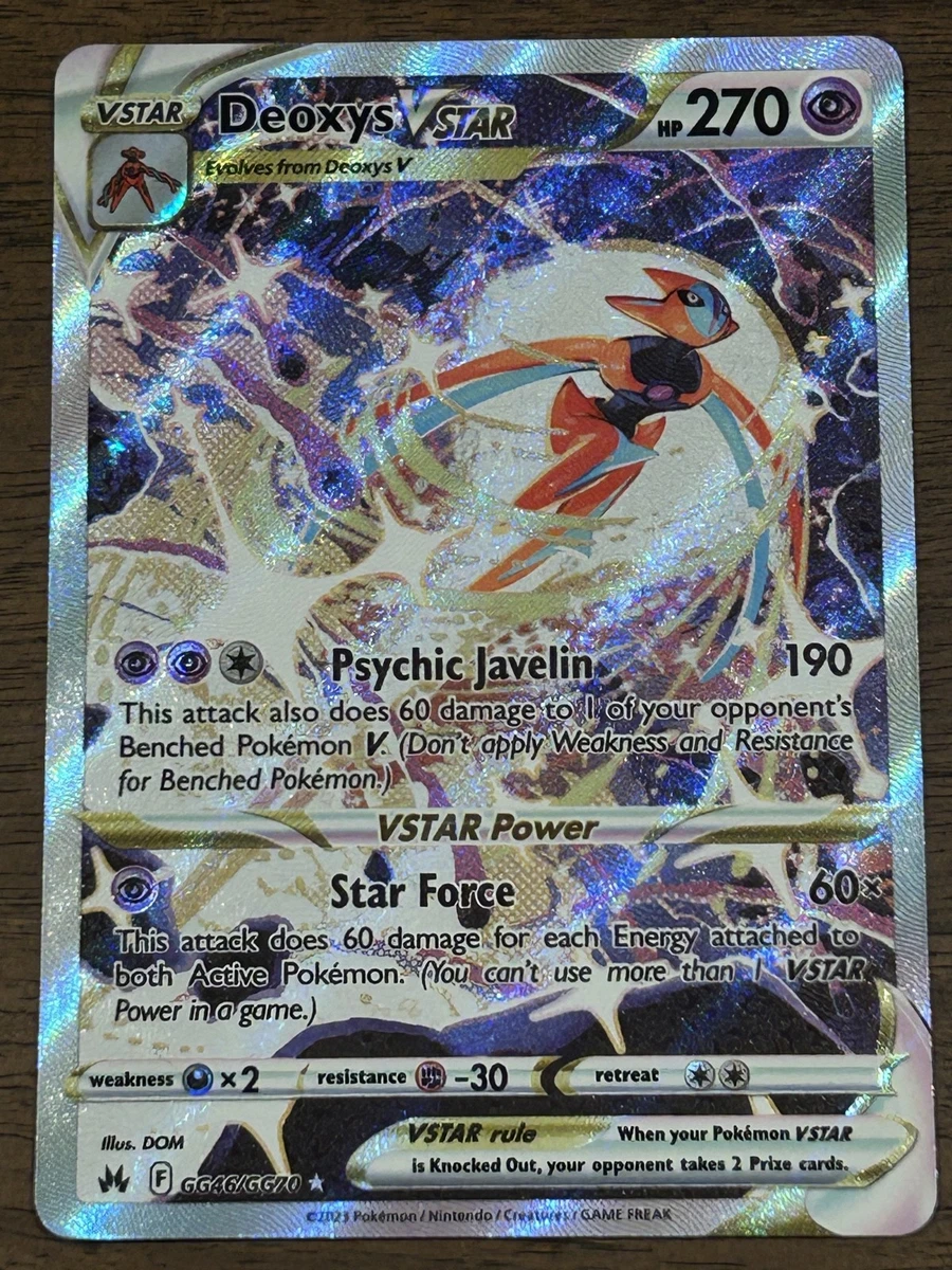 Deoxys VSTAR Pokémon TCG Cards for sale | eBay