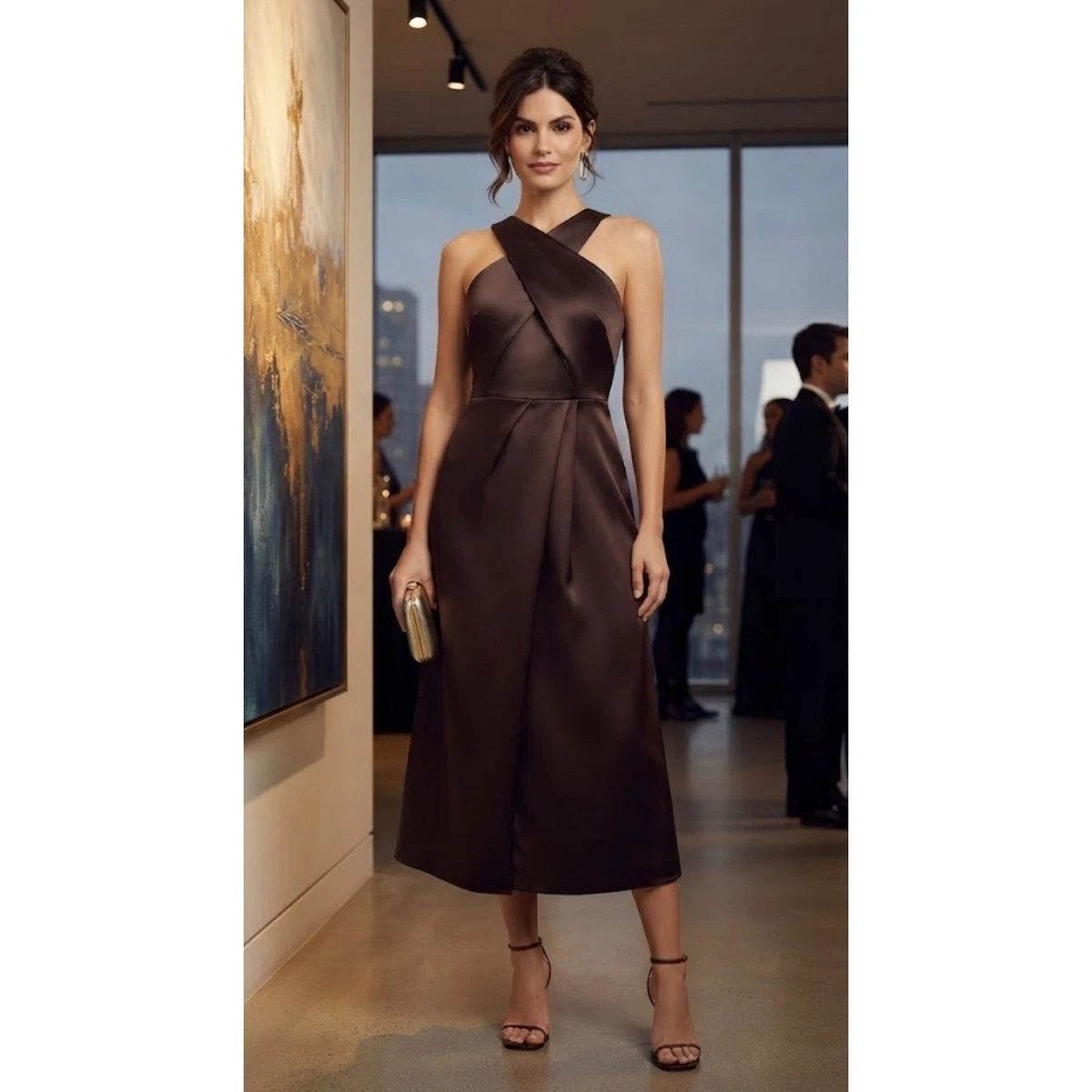 Vera Wang Party/Cocktail Midi Dresses for Women for sale