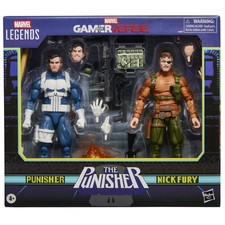 Marvel Classic Marvel Legends Series Gamerverse Punisher Nick Fury Retro Video