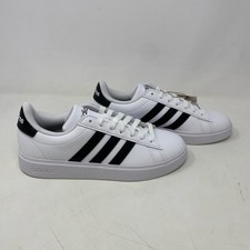 adidas Grand Court 2.0 Women s Shoes White/Black Sz 6.5