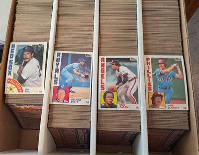 1984 Topps Baseball SINGLES #s 1-299 YOU PICK EM, Complete Your Set!