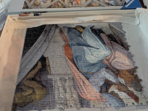 Jigsaw Puzzle 5000pcs (Sistine Chapel Michelangelo) Ravensburger - Picture 8 of 12