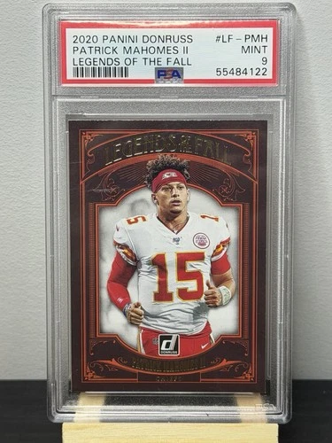 2020 Panini Donruss - Legends of the Fall Patrick Mahomes II #LF-PMH PSA 9