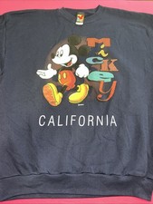 Vintage 90 s Mickey Mouse California NWT Made In USA DISNEYLAND SWEATSHIRT