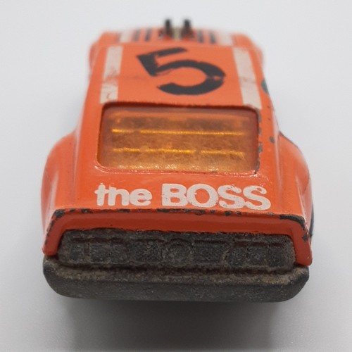 Lesney Matchbox Boss Mustang No.44 1972 Orange Made In United Kingdom - Picture 3 of 9