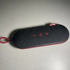 FUGOO Bluetooth Go Portable Speaker Black w/Red Trim Model FSNA3