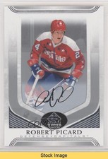 2020-21 SP Signature Edition Legends Silver Script Robert Picard #127 READ 0wp8