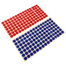 210 Pcs Bathroom Signs Label Stickers Hot and Cold Indicator Water Labels