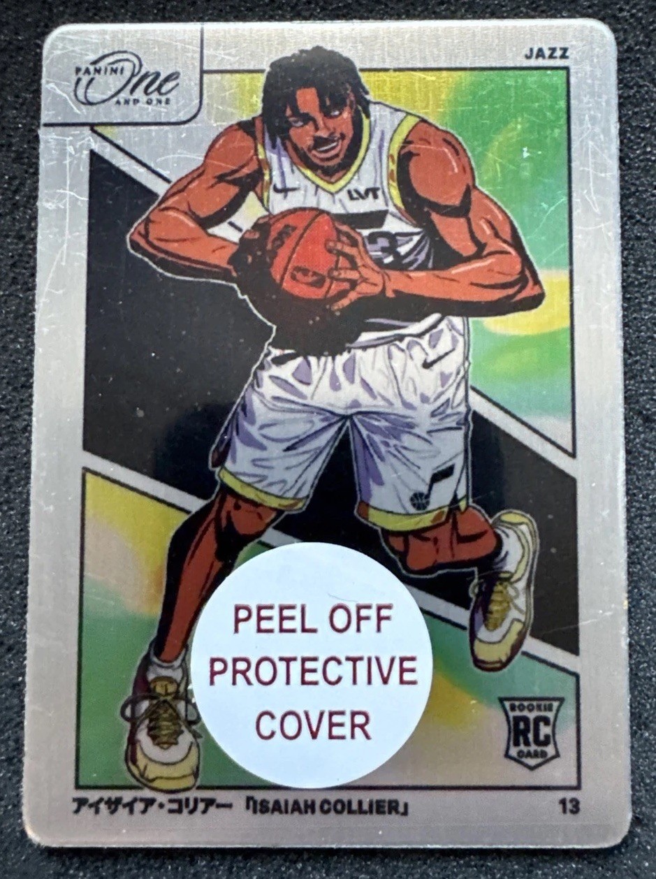 2024-25 Panini One And One Isaiah Collier Manga SSP Case Hit RC Jazz Rookie 🔥