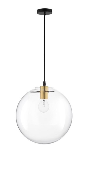 Nova Luce Pendelleuchte Mirale Schwarz Gold HöHenverstellbar Dimmbar E27 30 Cm-image