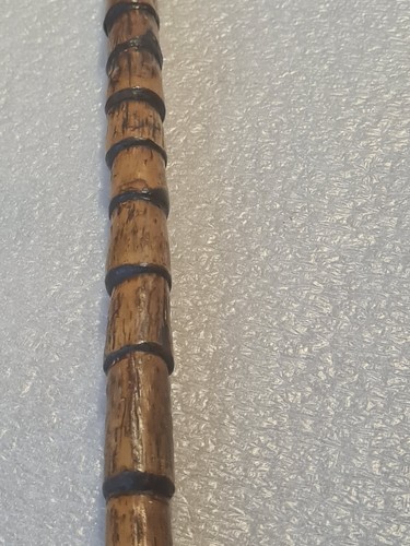 Antique Japanese Military Bamboo Swagger Walking Stick, Cane - 88cm Long - Picture 10 of 24