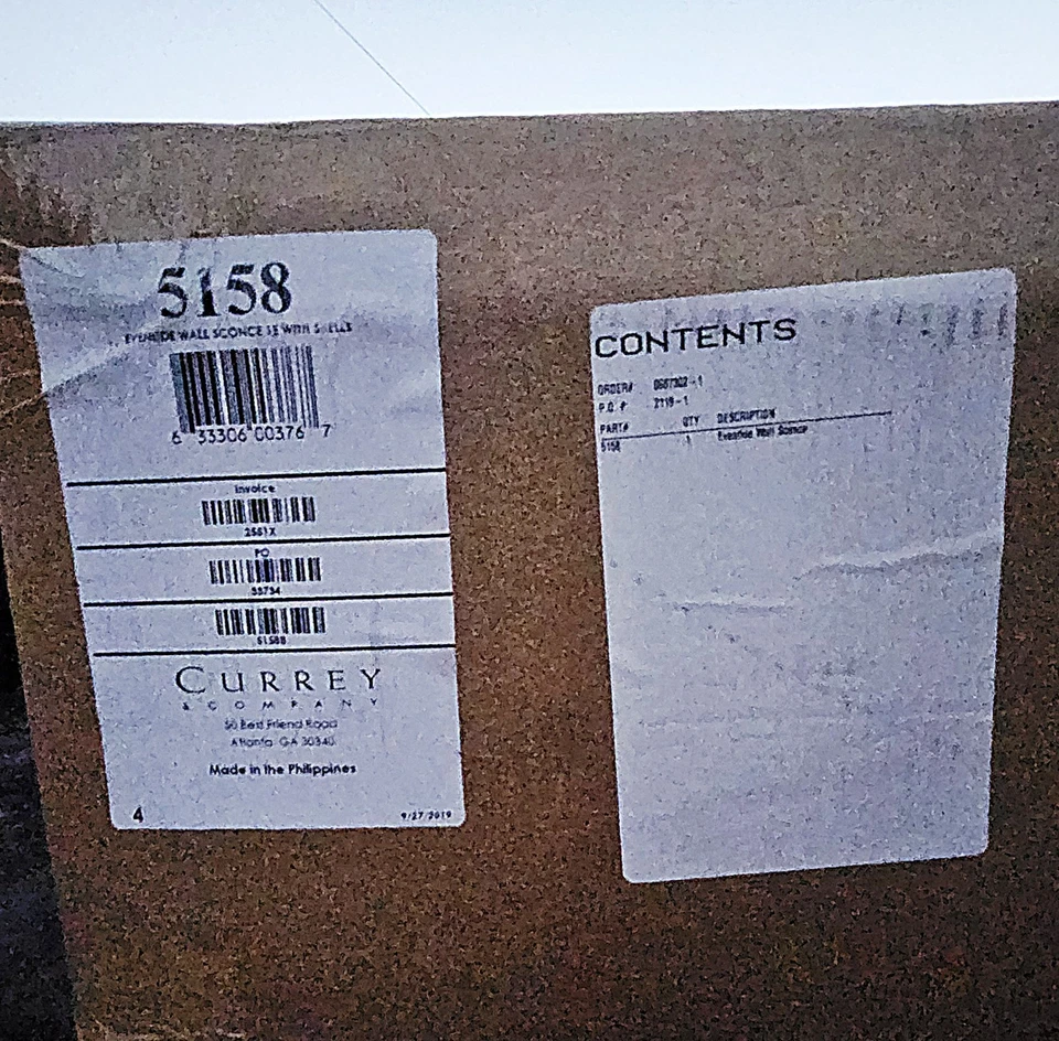 Настенный бра Currey Eventide - Изображение 3 из 4