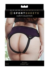 Sportsheets Curvy Collection Plush Adjustable Strap-On - Plus Size