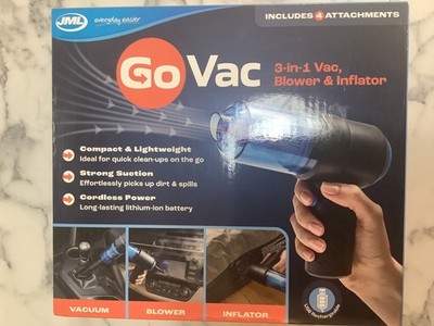 JML Go Vac Akku-Staubsauger - Leichter, kompakter Handstaubsauger mit...