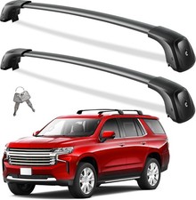 Heavy Duty 330lb Roof Rack Cross Bars Compatible with Chevy Suburban  Tahoe