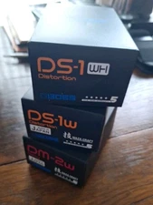 EMPTY Boss Guitar Pedal Boxes * Lot Of 3