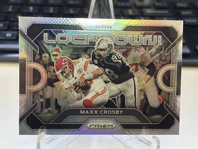 Maxx Crosby 2023 PRIZM LOCKDOWN! Raiders No. LD-6