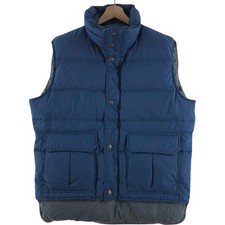 Vintage 1980'S REI white tag goose down vest size L men's