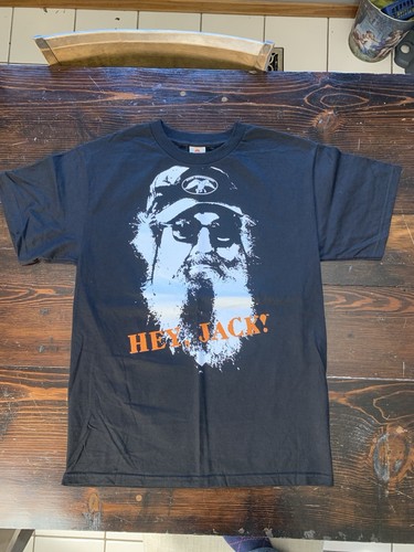 Duck Commander T Shirt Hey, Jack Uncle Si Medium Black - Picture 2 of 3