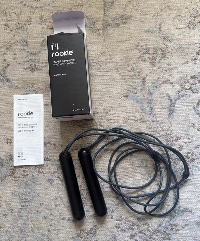 Rookie Smart Jump Rope Matt Black