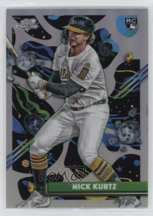 2025 Topps Cosmic Chrome Refractor Nick Kurtz #183 6m1