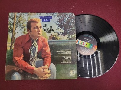 Warner Mack I'll Still Be Missing You Vinyl LP Country Decca DL75165