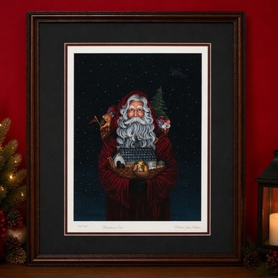Pipka Christmas Ark 1999 Limited Edition Numbered Framed LITHOGRAPH Print Signed